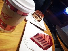 圣诞甜点拿铁-星巴克(延吉百利城店)