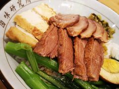 狮头牌鹅肉拼猪利饭-狮头牌卤味研究所·卤味饭(花城汇南区店)