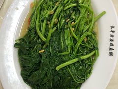 豆醬空心菜-长平老姿娘夜粥(平东一街店)