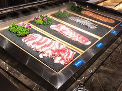 自助取餐区-韩京炭火烤肉自助料理(柯桥万达店)