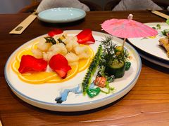 玫瑰龙井虾仁-云中界美食餐厅