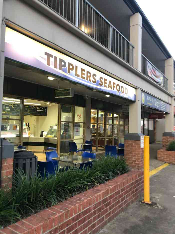 tipplers seafood-"昆士兰大学很美,在里面搜了一家店吃还挺好.