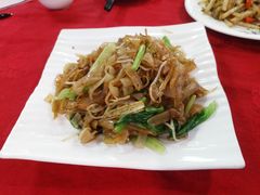 沙茶杂菜素鸡丝炒河粉-佛有缘素食馆·荔湾老字号(陈家祠首店)