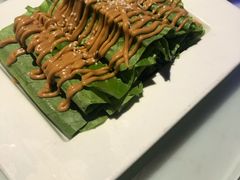 麻酱油麦菜-绿茶餐厅(松江万达店)