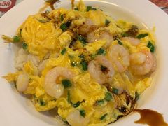 虾仁葱花滑蛋饭-深仔记茶餐厅(亚士厘道店)