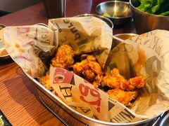 芝士味炸鸡-春熙台韩国料理·章鱼肥牛(西丽店)