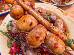 -拈签一笑黄牛肉辣卤串串