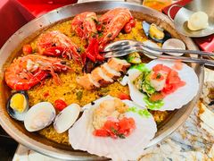 传统西班牙海鲜饭-BROWNSTONE布朗石西班牙餐厅(富城店)