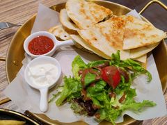 香肠蘑菇芝士饼-榖屋house of flour(张江首店)