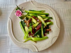 腊味炒迟菜心-金城大酒店-中餐厅(汾江中路店)