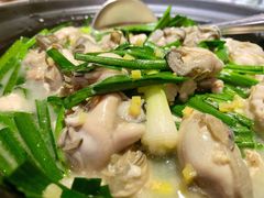 韭菜蚝仔煲-百味馆·粤菜·湛江菜(后海花园店)