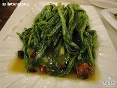 炝炒油麦菜-金百万烤鸭店(马甸店)