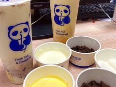 鲜芋啵啵奶茶-茶百道(天一广场店)