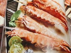 烤大虾-吧嘚嘴炭烧鸽串吧(北海街店)