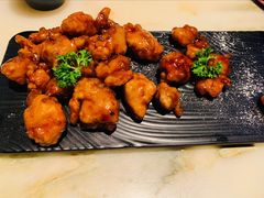 雪花糖醋里脊-绿茶餐厅(石家庄万象城店)