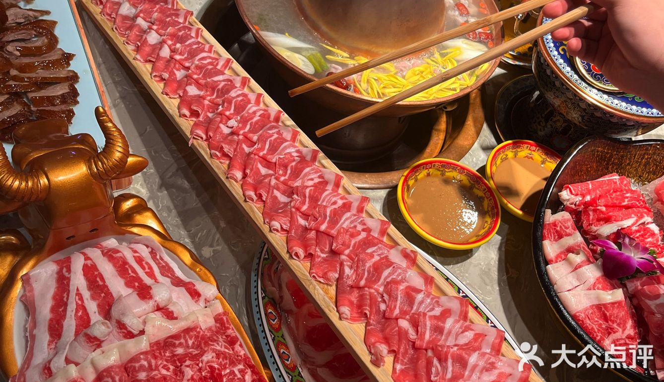 地道老北京铜锅火锅，涮满楼等你