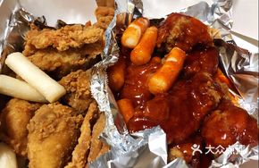 Sweet and Spicy Soy Garlic Fried Chicken (Large Double Combo)