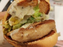 板烧鸡腿堡-麦当劳(火车北站餐厅)