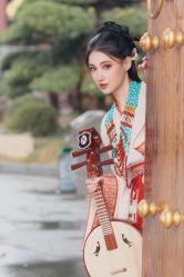 -后宫·古装汉服京剧儿童亲子全家福摄影