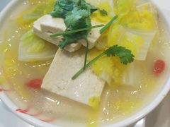 娃娃菜炖豆腐-嘉和一品粥(津华昌道店)