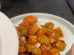 宫爆茄香虾仁-赠李白·如诗的川味(余杭万达广场店)