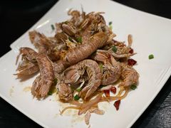 椒盐赖尿虾-健眺小海鲜(临海后山店)