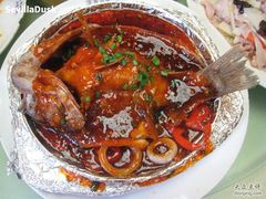 铁板鲈鱼-乾州食府(小雁塔店)