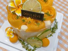6英寸热情夏威夷蛋糕1个-杜哈夫DOUX RÊVE·生日蛋糕(日月光店)