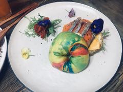 烟熏三文鱼彩虹贝果-吃饼人西餐(南开店)