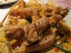 爆膏濑尿虾-桥东喜碧海鲜街(水东街店)