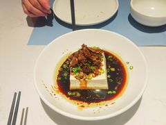 鸡枞菌拌豆腐-荣小馆(临海世纪花城店)