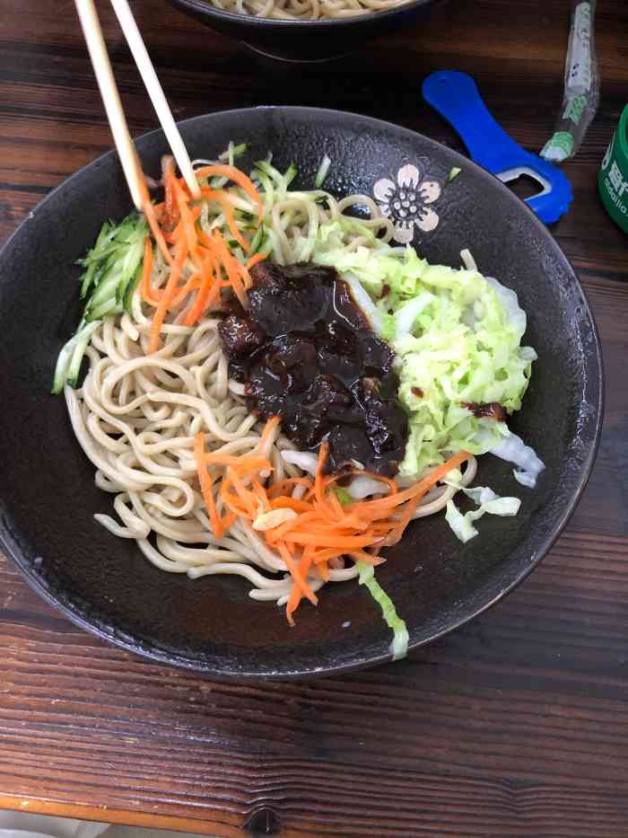 津味捞面-"一家可以说有家味道的面馆,虽然店不大,但.