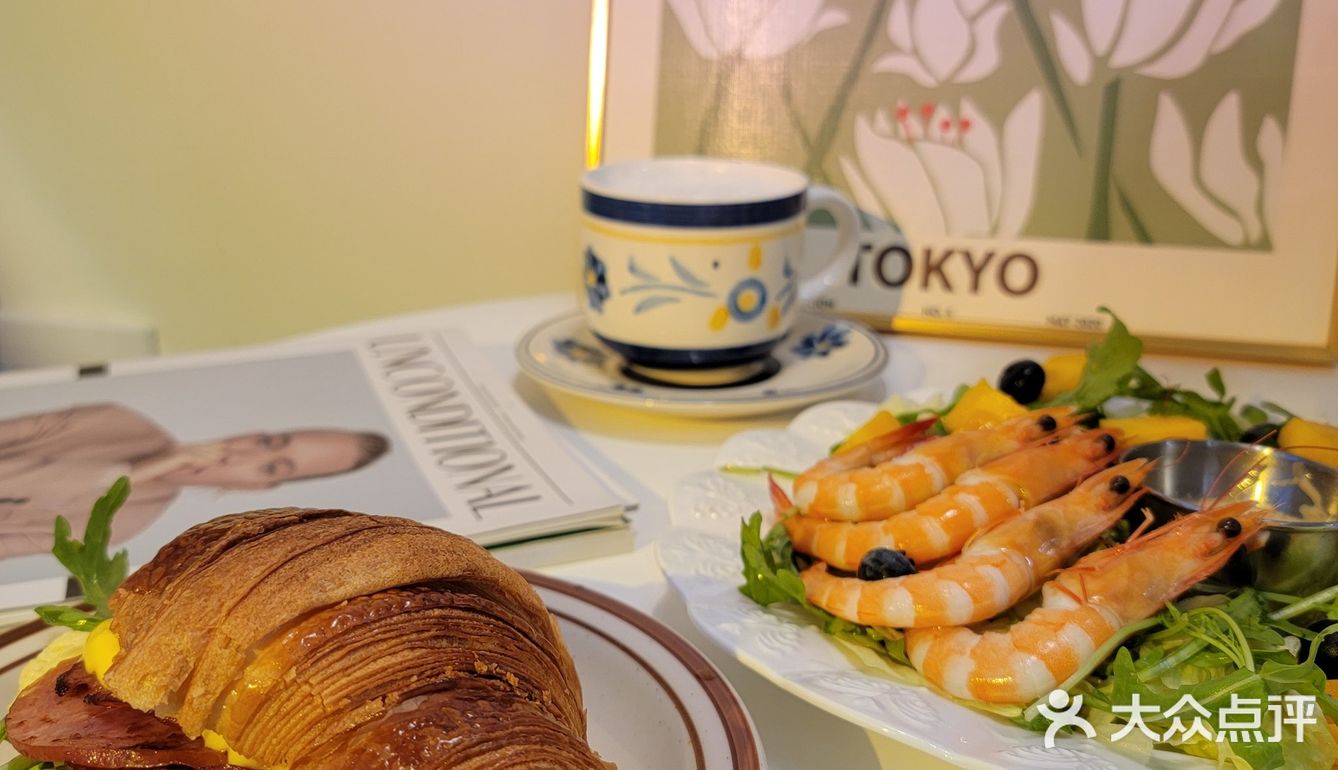 明发新店|绝美日落灯韩式小清新餐厅