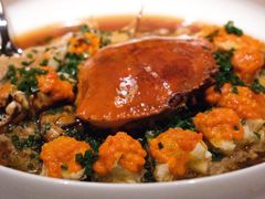 葱油蒸红膏蟹-玫瑰厅上海菜(兴国路店)