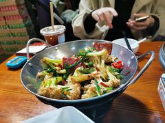 有机干锅花菜-东流山烤鸭·家常菜(巢湖万达店)
