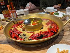 鲜牛油红汤锅底-莺花渡火锅City Green(万象城店)