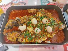 荔枝香辣清江鱼-鱼酷活鱼烤鱼(北美店)