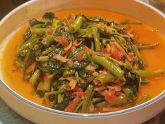 酸笋炒空心菜-浩海火燒雲傣家菜(静安芮欧店)