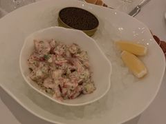 鱼子酱配龙虾沙拉-Jean Georges