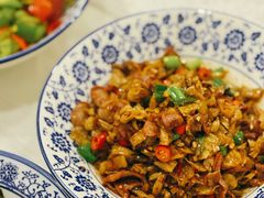 白辣椒炒鸡胗-新新湘菜馆(新中街二条店)