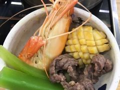 -杨老板·海鲜集市火锅·鲜切牛肉(中防万宝店)