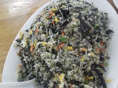 南澳特色紫菜炒饭-阿古海鲜大排档(青澳湾自然之门六年好店)