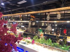 自助取餐区-格瑞欧海鲜自助烤肉火锅(光彩店)