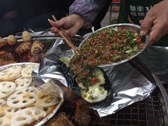 烤茄子-毛小子西昌藿香火盆烧烤(学苑路店)