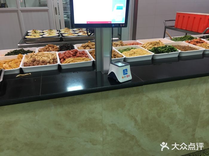 成都大学学生第一食堂图片