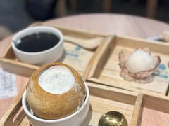 椰皇桃胶雪燕炖双皮奶-杏甜品(尖沙咀加拿分道店)