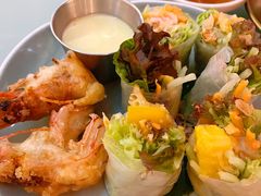 芒果泥大虾米纸卷-CHINCHIN 青青·泰国料理(万象食家店)