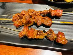 雪花牦牛肉串-麒麟风烤牛肉·云南烧烤小排档(丹凤街店)