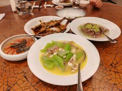 丝瓜咸肉蛏子-寻鲜记·东海味·经典甬菜(宁波开元名都大酒店)