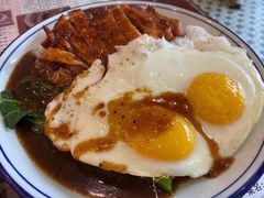 黑椒猪扒双蛋饭-小龍鳳餐室(番禺路店)